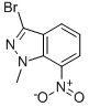 3-bromo-1-methyl-7-nitro-1H-indazole Structure,74209-37-3Structure