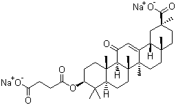 Carbenoxolone disodium Structure,7421-40-1Structure