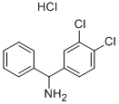 C-(3,4-dichloro-phenyl)-c-phenyl-methylaminehydrochloride Structure,742107-57-9Structure