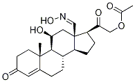 Aldosterone 18-oxime 21-acetate Structure,74220-49-8Structure