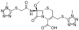 S-decyanomethyl-s-(1-methyl-1h-tetrazol-5-yl) cefmetazole Structure,74228-11-8Structure