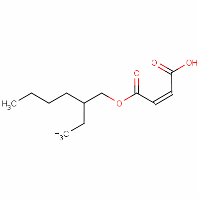 Maleic acid mono(2-ethylhexyl) ester Structure,7423-42-9Structure