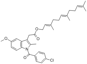 Indomethacin sodium salt trihydrate Structure,74252-25-8Structure