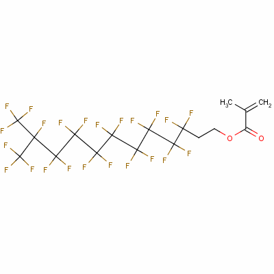 2-(Perfluoro-9-methyldecyl)ethyl methacrylate Structure,74256-14-7Structure