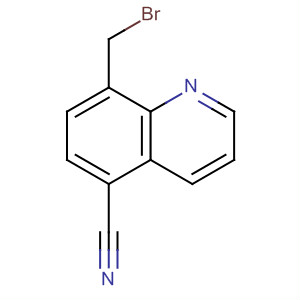 8-(Bromomethyl)-5-quinolinecarbonitrile Structure,74316-59-9Structure