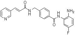 Chidamide Structure,743420-02-2Structure