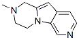 Pyrido[4,3:4,5]pyrrolo[1,2-a]pyrazine, 1,2,3,4-tetrahydro-2-methyl- (9ci) Structure,743466-54-8Structure