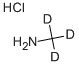 Methyl-d3-amine hydrochloride Structure,7436-22-8Structure