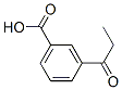 3-Propionylbenzoic acid Structure,74380-71-5Structure