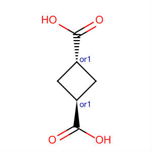 Trans-1,3-cyclobutanedicarboxylic acid Structure,7439-33-0Structure