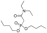 Dibutyl [2-(diethylamino)-2-oxoethyl]phosphonate Structure,7439-68-1Structure