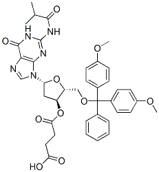 Ibu-dmt-deoxyguanosine succinic acid Structure,74405-46-2Structure