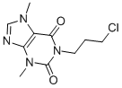 1-(3-Chloropropyl)theobromine Structure,74409-52-2Structure