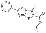 Ethyl 3-methyl-6-phenylimidazo[2,1-b]thiazole-2-carboxylate Structure,74416-91-4Structure