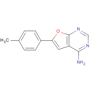 6-(4-Methylphenyl)-furo[2,3-d]pyrimidin-4-amine Structure,744255-25-2Structure