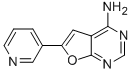 6-(3-Pyridinyl)-furo[2,3-d]pyrimidin-4-amine Structure,744255-27-4Structure