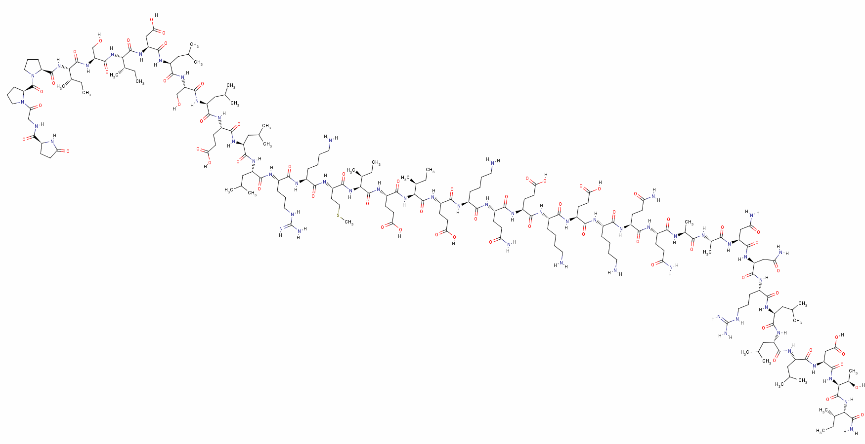 Sauvagine Structure,74434-59-6Structure