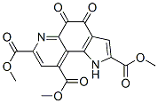 4,5-Dioxo-4,5-dihydro-1H-pyrrol[2,3-f]quinoline-2,7,9-tricarboxylic acid trimethyl ester Structure,74447-88-4Structure