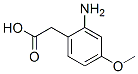 2-Amino-4-methoxyphenylacetic acid Structure,744984-13-2Structure