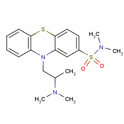 Dimetotiazine Structure,7456-24-8Structure