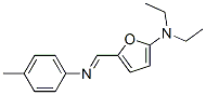 2-Furanamine, n,n-diethyl-5-[[(4-methylphenyl)imino]methyl]- Structure,745720-15-4Structure