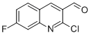 2-Chloro-7-fluoroquinoline-3-carbaldehyde Structure,745830-16-4Structure