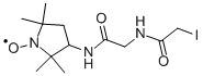 3-[2-(2-Iodoacetamido)acetamido]-PROXYL Structure,74648-17-2Structure