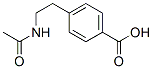 4-(2-(N-acetylamino)ethyl)benzoicacid Structure,7465-13-6Structure