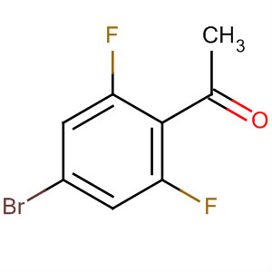 1-(4-Bromo-2,6-difluoro-phenyl)-ethanone Structure,746630-34-2Structure