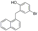 4-Bromo-2-(naphthalen-1-ylmethyl)phenol Structure,746645-71-6Structure