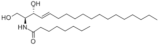 N-Octanoyl-D-erythro-sphingosine Structure,74713-59-0Structure