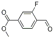 Methyl3-fluoro-4-formylbenzoate Structure,74733-25-8Structure