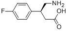 (S)-4-amino-3-(4-fluorophenyl)butanoic acid Structure,747371-90-0Structure