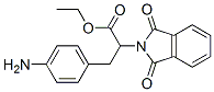 Ethyl 3-(4-aminophenyl)-2-(1,3-dioxoisoindol-2-yl)propanoate Structure,74743-23-0Structure