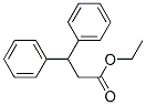 3,3-Diphenylpropionic acid ethyl ester Structure,7476-18-8Structure