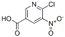 3-Pyridinecarboxylic acid, 6-chloro-5-nitro- Structure,7477-10-3Structure