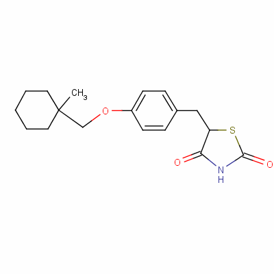 Ciglitazone Structure,74772-77-3Structure