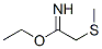 2-Methylsulfanyl-acetimidic acid ethyl ester Structure,749147-66-8Structure