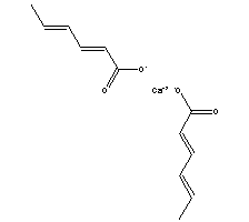 Calcium sorbate Structure,7492-55-9Structure