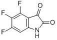 4,5,6-Trifluoroisatin Structure,749240-64-0Structure