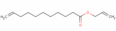 Allyl undecylenate Structure,7493-76-7Structure