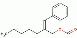 Alpha-amylcinnamyl formate Structure,7493-79-0Structure