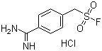 4-Amidinophenylmethanesulfonyl fluoride hydrochloride Structure,74938-88-8Structure