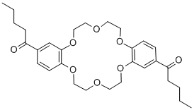 4’,4’’(5’’)-Divaleryldibenzo-18-crown-6 Structure,74966-25-9Structure