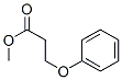 3-Phenoxy propanoic acid methyl ester Structure,7497-89-4Structure