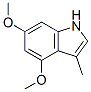 4,6-Dimethoxy-3-methylindole Structure,74973-30-1Structure