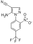 5-Amino-1-[2-nitro-4-(trifluoromethyl)phenyl]-1H-pyrazole-4-carbonitrile Structure,74990-43-5Structure