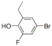 Phenol,4-bromo-2-ethyl-6-fluoro-(9ci) Structure,749929-49-5Structure