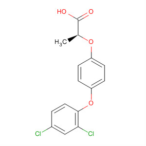 S-(-)-diclofop;s-(-)-2-(4-(2,4-dichlorophenoxy)phenoxy)propanoic acid; Structure,75021-71-5Structure