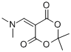 5-(Dimethylaminomethylene)-2,2-dimethyl-1,3-dioxane-4,6-dione Structure,75039-60-0Structure